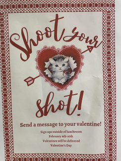 Send your valentine a message. 